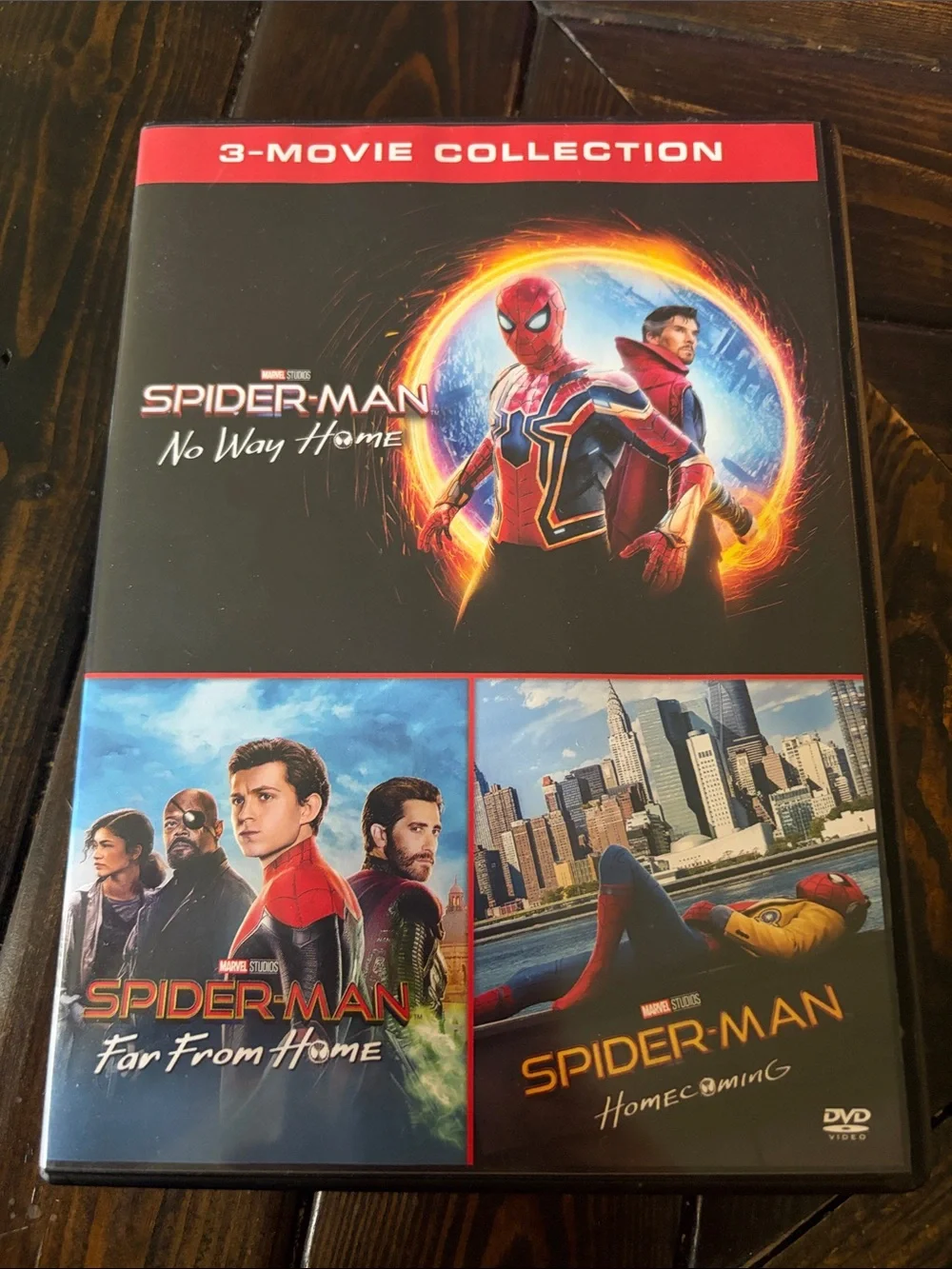 Spiderman DVDs